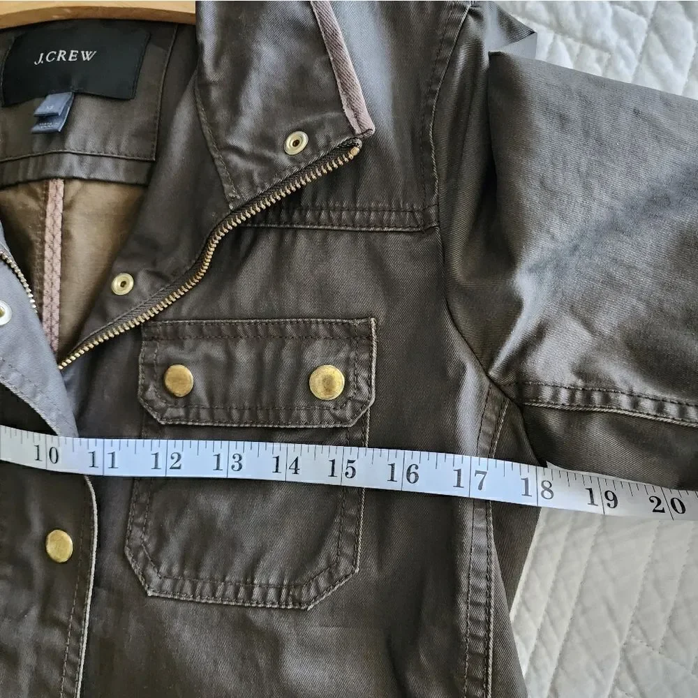J crew utility cargo style jacket